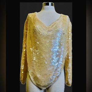 Women's full sequin blouse